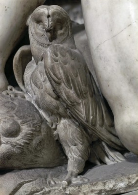 Night   1526-33  Michelangelo Buonarroti  Marble  Sagrestia Nuova  San Lorenzo  Florence  Italy Poster Print - Item # VARSAL3815412487