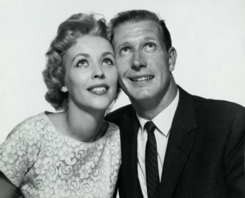 Close-up of a young couple looking up Poster Print - Item # VARSAL2557607