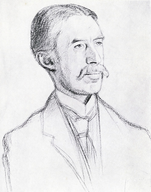 Alfred Edward Housman 1859 To 1936 Better Known As A.E. Housman English Poet From A Drawing By Sir William Rothenstein PosterPrint - Item # VARDPI1862228