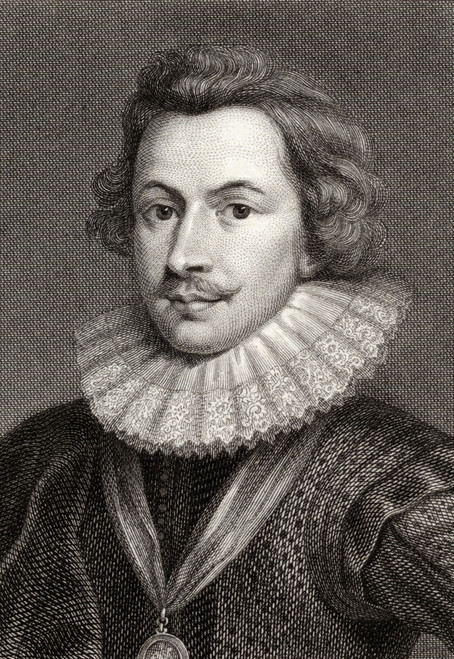 George Villiers,1St.Duke Of Buckingham, Aka Sir George Villiers Or Baron Whadden, Viscount Villiers,1592-1628. Statesman.19Th Century Print Engraved By John T.Wedgwood From The Painting By Cornelius Janfsen. PosterPrint - Item # VARDPI1859605