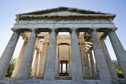 Temple of hephaestus in ancient agora of athens;Athens greece PosterPrint - Item # VARDPI2339007