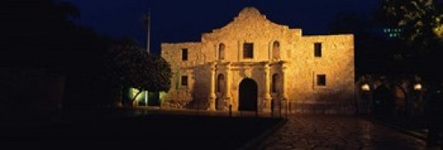Alamo  San Antonio Missions National Historical Park  Texas Poster Print by Panoramic Images (36 x 12) - Item # PPI91086