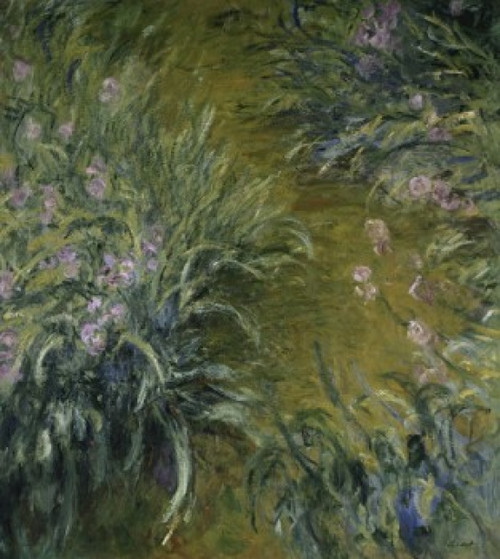 The Path Through the Irises  1914-17  Claude Monet  Oil on canvas  Annenberg Collection  Palm Springs  California Poster Print - Item # VARSAL11581106