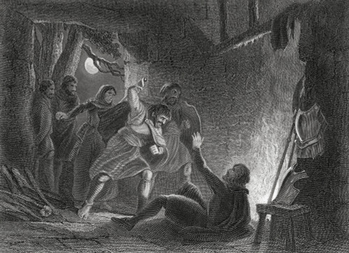 Death Of The Earl Of Desmond. Gerald Fitzgerald, 14Th Earl Of Desmond, C. 1533 To 1583. Irish Nobleman And Leader Of The Desmond Rebellions Of 1579. Drawn By H. Warren. From History Of Ireland, Published C.1854. PosterPrint - Item # VARDPI1958477 Death Of The Earl Of Desmond. Gerald Fitzgerald, 14Th Earl Of Desmond, C. 1533 To 1583. Irish Nobleman And Leader Of The Desmond Rebellions Of 1579. Drawn By H. Warren. From History Of Ireland, Published C.1854. PosterPrint - Item # VARDPI1958477