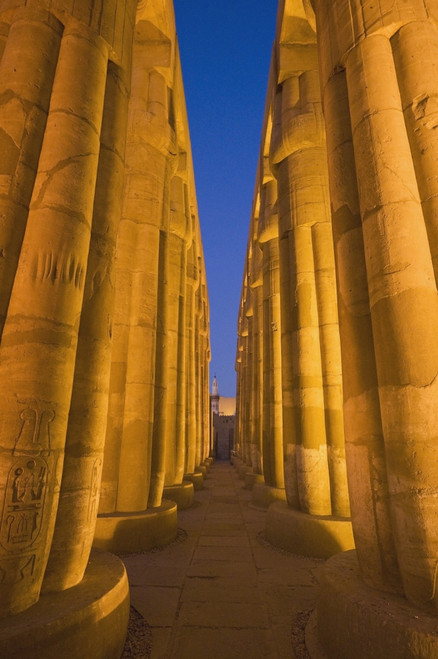 Collonade In Court Of Amenophis Iii At Dusk PosterPrint - Item # VARDPI1880124
