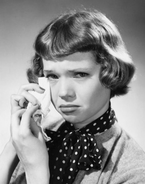 Portrait of a girl crying Poster Print - Item # VARSAL25534848