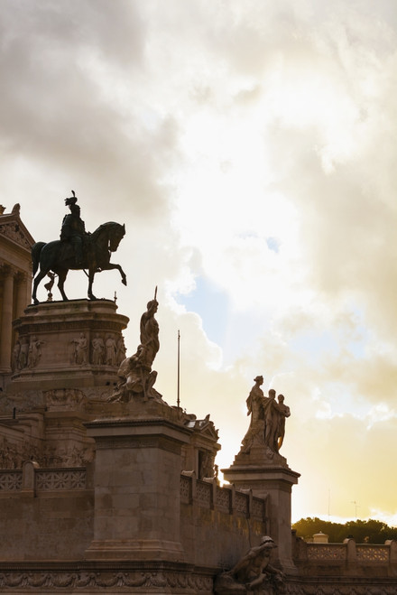 Statue of Victor Emmanuel; Rome, Italy PosterPrint - Item # VARDPI12286822