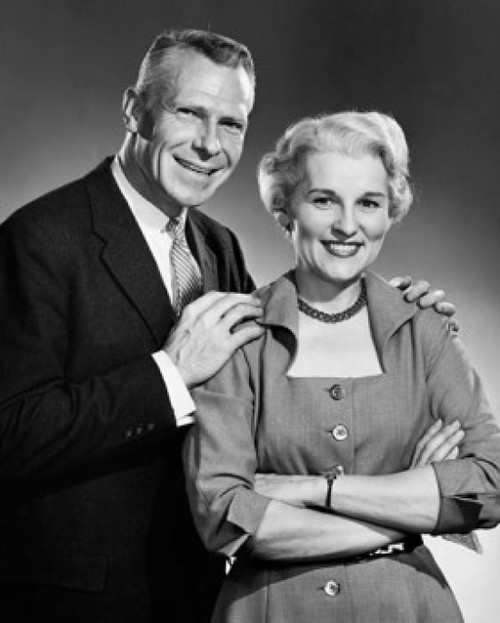 Senior couple smiling Poster Print - Item # VARSAL2552958A