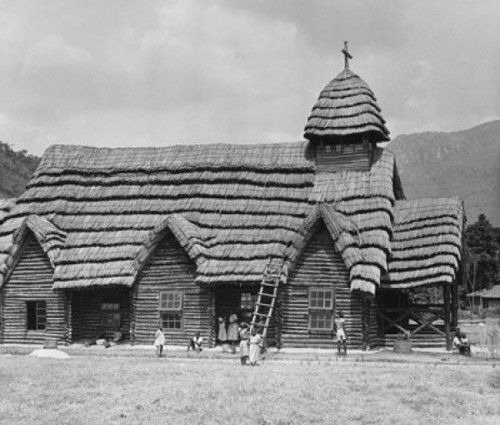 Facade of a church  Anglican Church  Kilembe  Uganda Poster Print - Item # VARSAL990118192