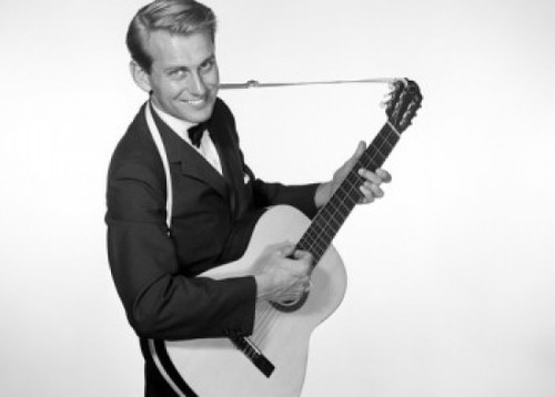 Man playing acoustic guitar Poster Print - Item # VARSAL255418673