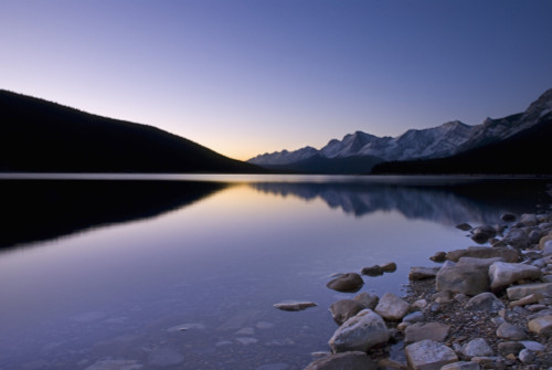 Sunrise On The Upper Lake Of Kananaskis; Alberta, Canada PosterPrint - Item # VARDPI1900535