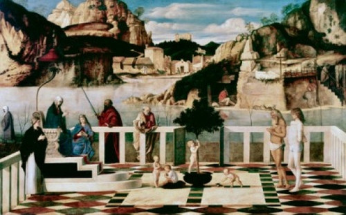 Allegory  Giovanni Bellini  Galleria degli Uffizi  Florence  Italy Poster Print - Item # VARSAL3810412617