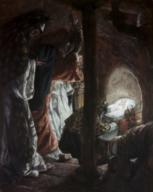 Adoration of the Wise Men  James Tissot Poster Print - Item # VARSAL9999932