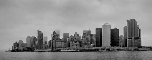 Skylines at the waterfront, Manhattan, New York City, New York State, USA Poster Print - Item # VARPPI169376