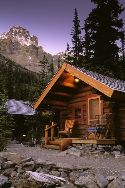 Cabin In Yoho National Park, Lake O'hara, British Columbia PosterPrint - Item # VARDPI2021197