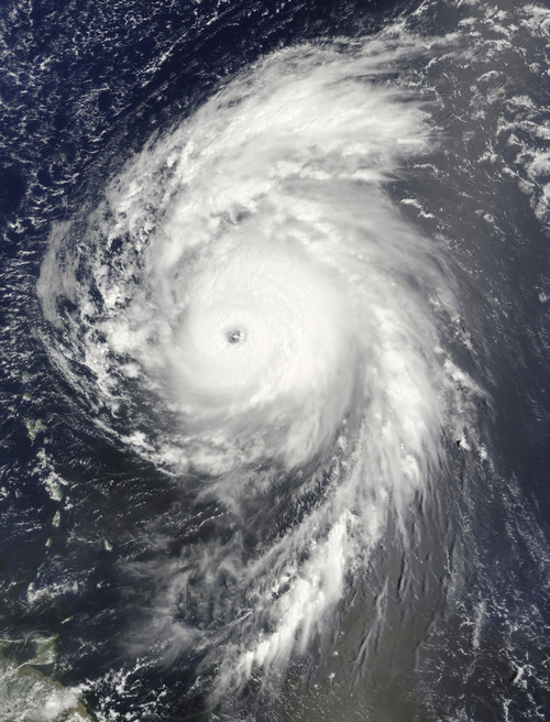 August 19, 2009 - Hurricane Bill off the Lesser Antilles, Atlantic Ocean Poster Print - Item # VARPSTSTK202814S
