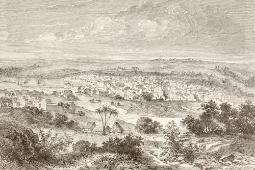 Matanzas, Cuba In The 1880S. From A 19Th Century Illustration. PosterPrint - Item # VARDPI1872518