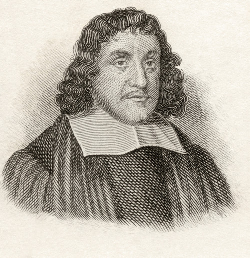 Thomas Fuller, 1608 To 1661. English Churchman, Author And Historian. From Crabbes Historical Dictionary Published 1825. PosterPrint - Item # VARDPI1905749
