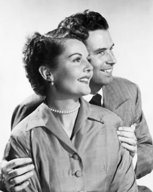 Close-up of a mid adult couple smiling Poster Print - Item # VARSAL25525173