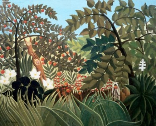 Exotic Landscape  Paysage Exotique   Henri Rousseau  Collection Suzuki  Tokyo Poster Print - Item # VARSAL11581309