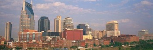 Skyline of Nashville  TN Poster Print by Panoramic Images (37 x 12) - Item # PPI72946