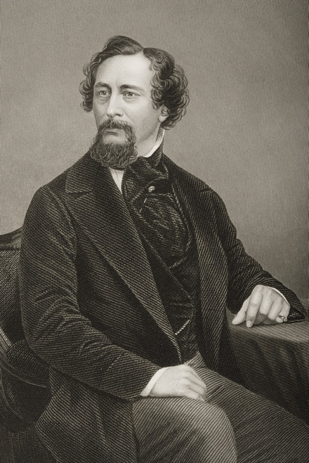Charles John Huffam Dickens,1812-1870. English Novelist. Engraved By D.J. Pound From A Photograph By Mayall. From The Book The Drawing-Room Portrait Gallery Of Eminent Personages Published In London 1859. PosterPrint - Item # VARDPI1860446