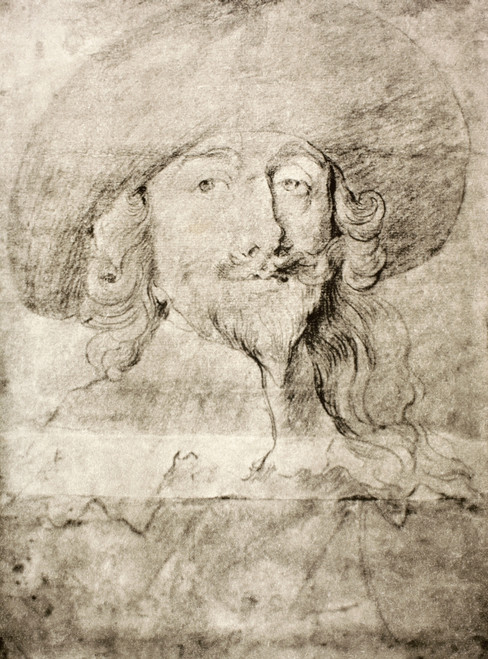 King Charles I Of England 1600 - 1649. After A Drawing By Vandyck. From Memoirs Of The Martyr King By Allan Fea Published 1905. PosterPrint - Item # VARDPI1903563