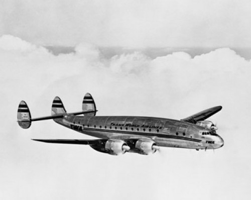 Side profile of an airplane in flight Poster Print - Item # VARSAL2555036