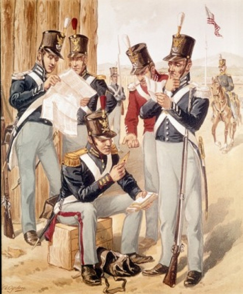 Artillery. Infantry. Dragoon.  Ogden   Henry Alexander Poster Print - Item # VARSAL900104996