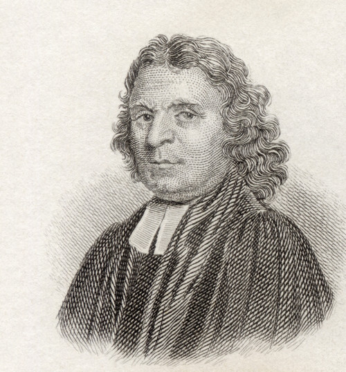 William Derham, 1657 To 1735. English Clergyman And Natural Philosopher. From Crabb's Historical Dictionary Published 1825. PosterPrint - Item # VARDPI1905905
