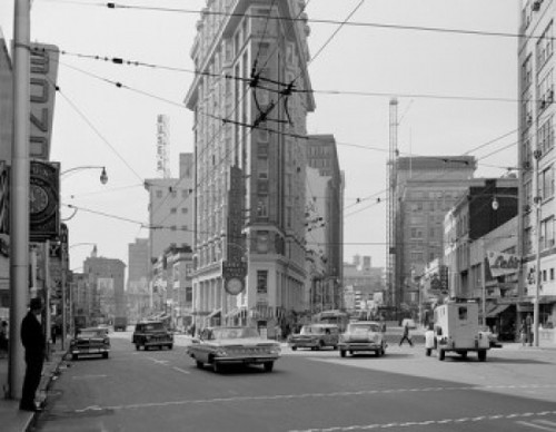 USA  Georgia  Atlanta  Traffic on street Poster Print - Item # VARSAL255420677