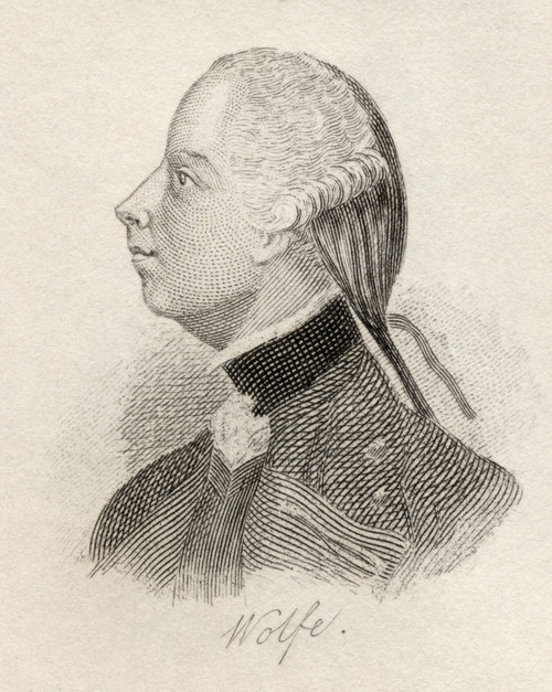 General James Wolfe, 1727 _ 1759. British Army Officer And General. From The Book Crabbs Historical Dictionary Published 1825 PosterPrint - Item # VARDPI1855895