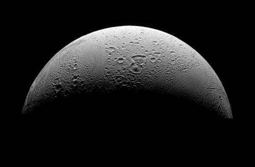Saturn's moon Enceladus Poster Print - Item # VARPSTSTK202294S