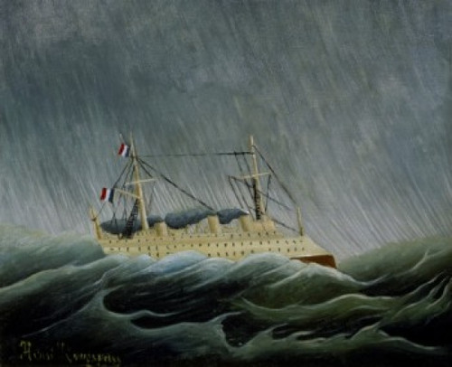 The Ship in the Storm     Henri Rousseau   Musee de l'Orangerie  Paris  Poster Print - Item # VARSAL11581350