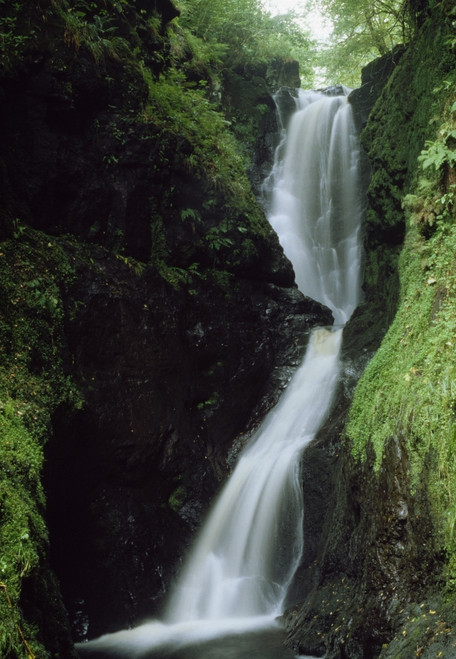Glenariff Falls, Glens Of Antrim, Co Antrim, Ireland; Flowing Waterfall PosterPrint - Item # VARDPI1843596