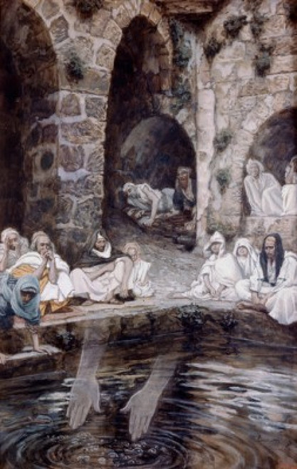 The Pool of Bethesda  James Tissot Poster Print - Item # VARSAL9999968