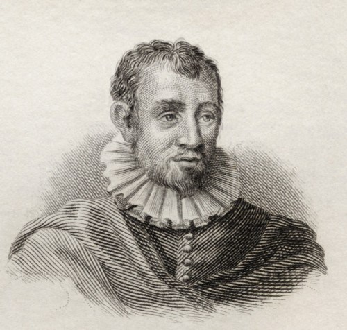Agostino Carracci, Or Caracci, 1557 To 1602. Italian Painter And Printmaker. From Crabb's Historical Dictionary Published 1825. PosterPrint - Item # VARDPI1905919