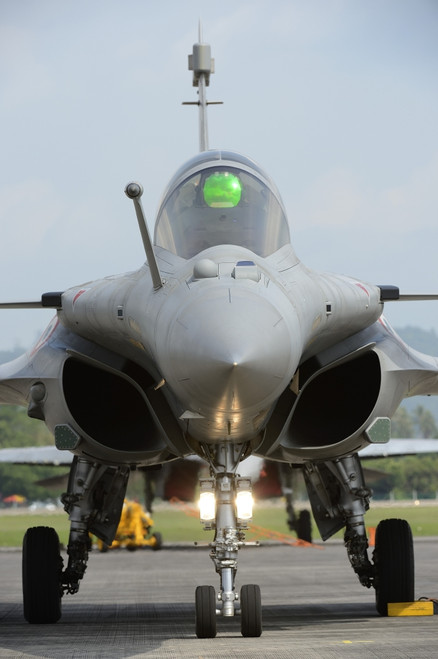 March 27, 2013 - A Dassault Rafale fighter aircraft of the French Air Force parked at Langkawi Airport, Malaysia Poster Print - Item # VARPSTRGU100042M