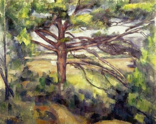 Great Pine and Red Earth  1885  Paul Cezanne  Oil on canvas  Museum of Modern Western Art  Moscow  Russia Poster Print - Item # VARSAL260104