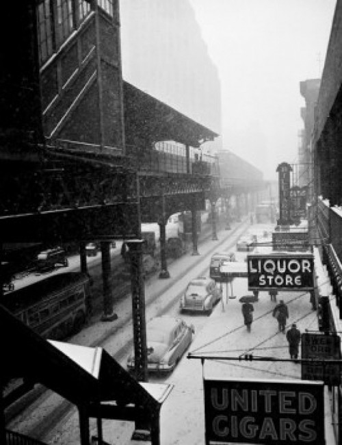 USA  New York City  winter street scene Poster Print - Item # VARSAL255417472