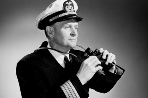 Portrait of sailor with binocular Poster Print - Item # VARSAL255419669