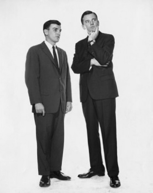 Two businessmen standing together Poster Print - Item # VARSAL25548049