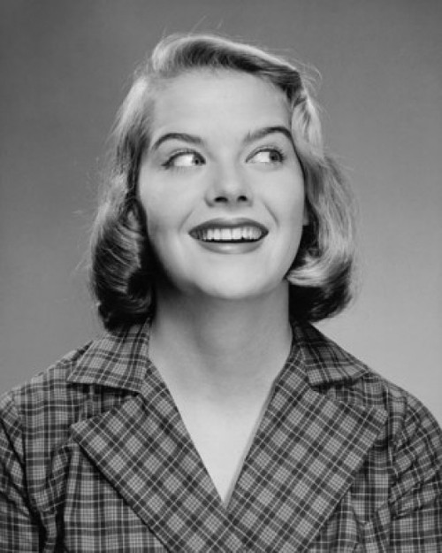 Young woman smiling Poster Print - Item # VARSAL25510718