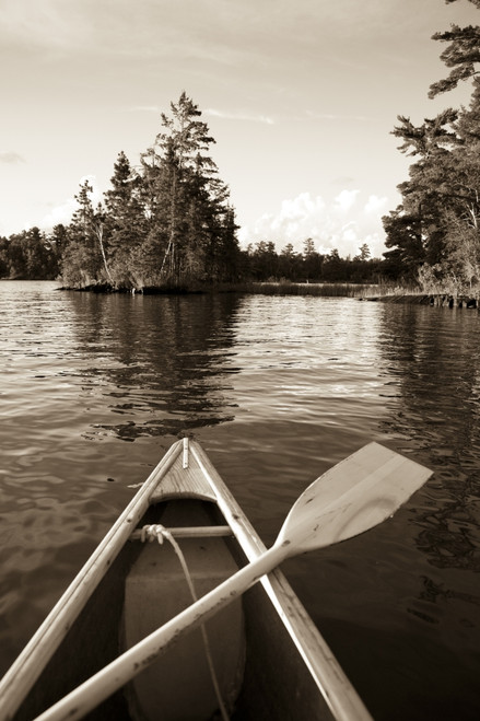 Lake Of The Woods, Ontario, Canada; Boat On The Water PosterPrint - Item # VARDPI1836751