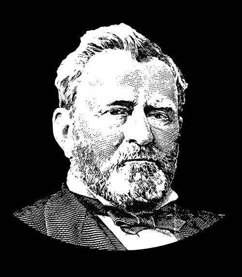Vector portrait of General Ulysses S. Grant Poster Print - Item # VARPSTJPA100015M