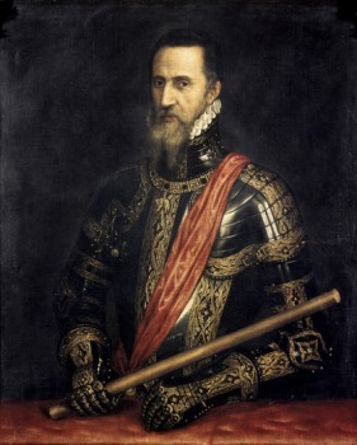 Grand Duke of Alba, Titian (8 x 10), Collection of the Duke of Berwick & Alba, Madrid, Spain Poster Print (8 x 10) - Item # MINSAL2622124