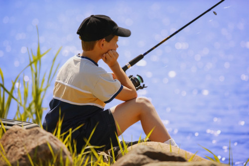 Child Fishing PosterPrint - Item # VARDPI1596838