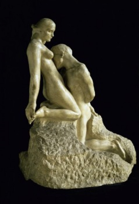 The Eternal Idol , (8 x 10), 1889-1890 , Auguste Rodin (8 x 10) , Musee Rodin, Paris Poster Print (8 x 10) - Item # MINSAL11581286