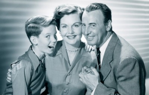 Portrait of parents with son smiling Poster Print - Item # VARSAL255417218