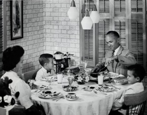 Parents eating with their children Poster Print - Item # VARSAL25542740